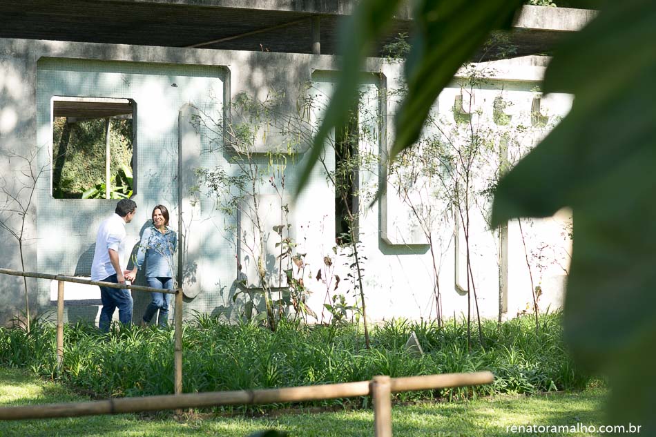 Ensaio Isleine e Antonio à espera da Luiza | Parque Burle Marx